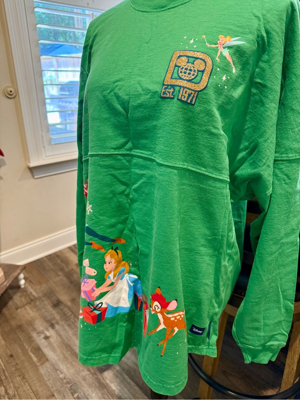 Disney Parks Unisex Christmas Spirit Jersey - NWOT - Picture 4 of 8